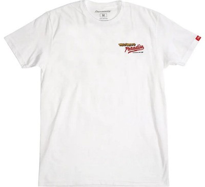 Fasthouse Paradise Mens Short Sleeve T-Shirt White