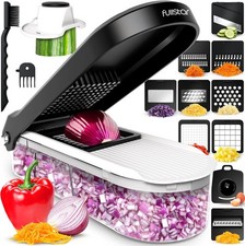 Fullstar Mandoline Slicer for Kitchen - Vegetable Chopper, Onion Potato Food Veg