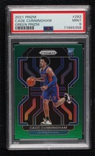 2021-22 Panini Prizm Green Prizm Cade Cunningham #282 PSA 9 MINT 0pt0