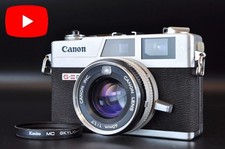 CLA'd Canon Canonet QL17 GIII G-III Black 35mm Rangefinder Film Camera JAPAN