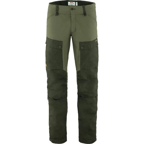 Fjallraven Keb Trousers Men Regular Fit Fjallraven Keb Trousers Men's Hiking Pants, Deep Forest/Laurel Green, 52, Regula