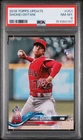 SHOHEI OHTANI 2018 TOPPS UPDATE ROOKIE RC #US1 PSA 8 NM-MINT DODGERS! #151084147