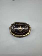Antyczny portfel Piqué Napoleon III około 1860 Intarsja