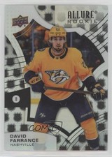 2021-22 Upper Deck Allure Rookies 2005 NHL David Farrance #136 Shield 13ky