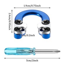 Metal D Ring Outdoor Sports Part Prevents Width 18mm Hunting Length 23mm