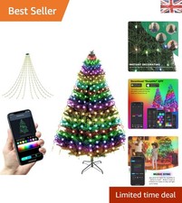 Instant 200 LED Christmas Tree Lights - 65ft Fairy Lights with Smart App Control