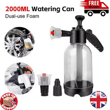 2L Snow Foam Sprayer Bottle – Manual Pump Pressure Lance for Car Wash & Garden C