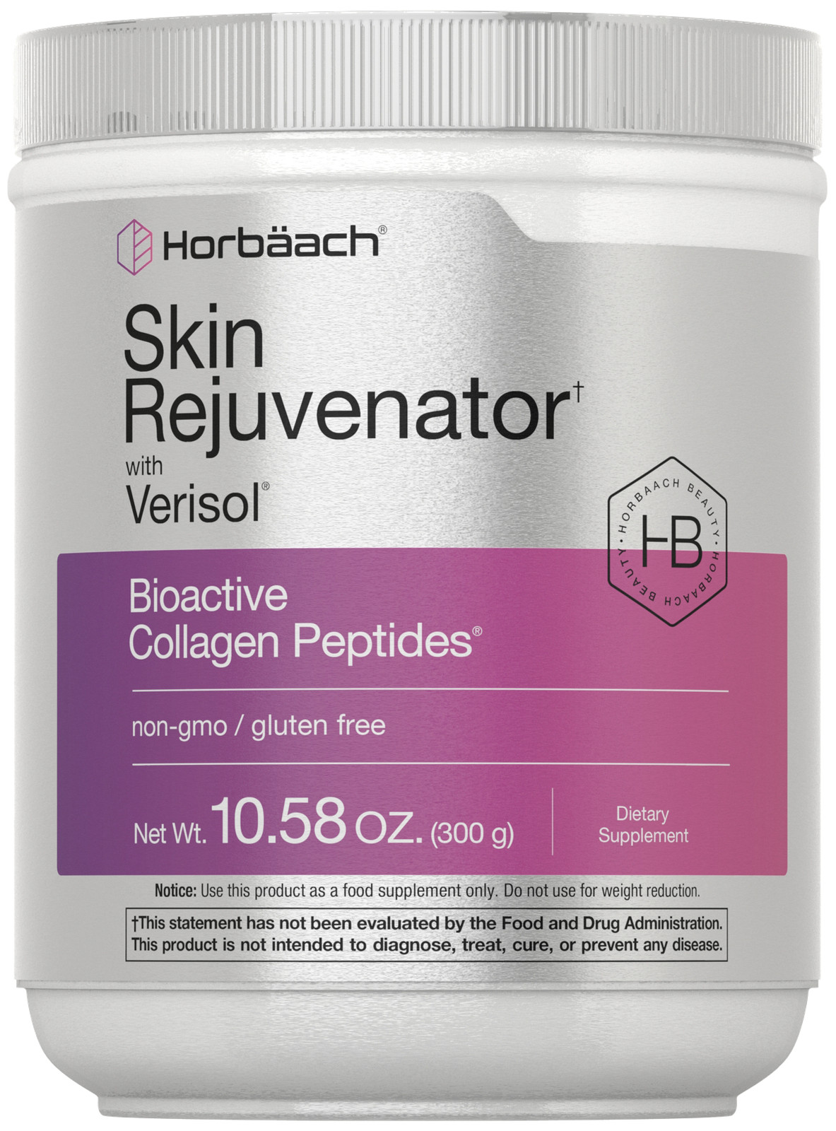 Verisol Collagen Peptide Powder 10.58 oz | Skin Rejuvenator | by Horbaach