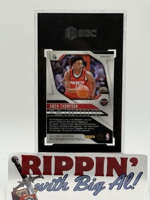 NBAカード　アメントンプソン 2024-25 Panini Prizm - Amen Thompson #118 Dragon Year Prizm /88