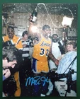 MAGIC JOHNSON SIGNED AUTOGRAPHED 8x10 NBA PHOTO LAKERS PLAYER HOLOGRAM #MJ03905