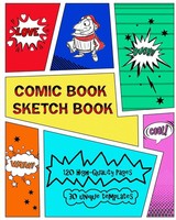 Kaye Nutman | Comic Book Sketch Book | Taschenbuch | Englisch (2019)