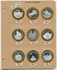 LOT OF 9 $10 CASINO STRIKES 5.4 TROY OUNCES .999 SILVER TOTAL WITH DANSCO PAGE A