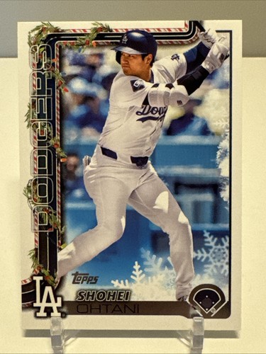 Topps 2025 Holiday Shohei Ohtani Los Angeles Dodgers #H200 Baseball Card
