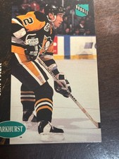 1991-92 Parkhurst Jim Paek Rookie Card #133 Pittsburgh Penguins NHL RC. rookie card picture