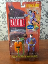 1993 Kenner Batman Mask of the Phantasm Jet Pack Joker White Face Sealed