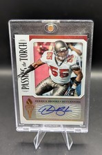 2019 Panini Passing the Torch - Dual Autographs Devin White Derrick Brooks /15
