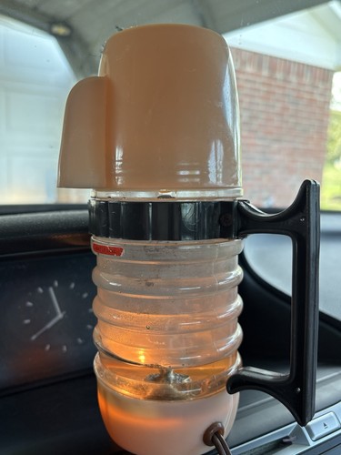 Vintage Auto Coffee Hot Water For Car Truck Auto Boat RV Plug In Works SEE VIDEO