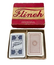 Flinch Card Game 1938 vintage Parker Brothers COLLECTIBLE - Combination Cards