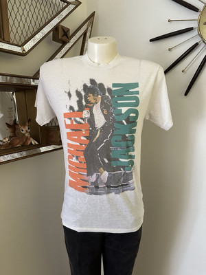 Authentic Vintage Michael Jackson Bad Tour 1988 T Shirt As Is | eBay