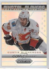 2013-14 Panini Prizm Pivotal Players Silver Prizm Curtis Glencross #PP-4 2a6