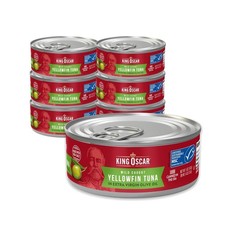 Yellowfin Tuna in Olive Oil 6 Pack 5oz Cans Wild Caught Gourmet Tuna