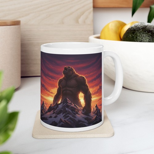 Bigfoot Sasquatch Outdoor Lover Coffee Mug | 11oz - Picture 7 of 11