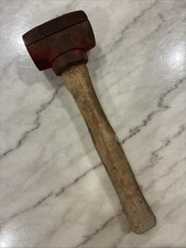 Vintage Chicago Rawhide C/R No. 4 Hammer Mallet (needs Leather Inserts) USED
