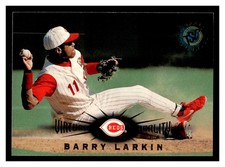 Barry Larkin #24 1995 Stadium Club Virtual Reality Cincinnati Reds
