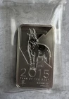5 oz Silver Bar .999 - OPM Ohio Precious Metals 2015 Lunar Year of the Goat