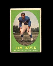 1958 Topps 13 Jim David POOR #D1,527135