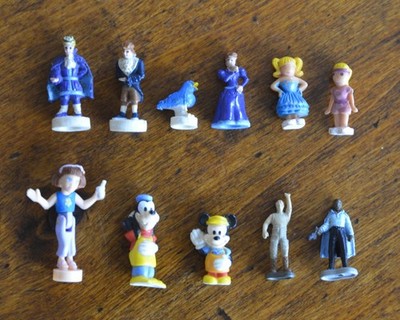 Miniatur Spielfiguren Polly Pocket usw. Vintage Micky Mouse Disney...