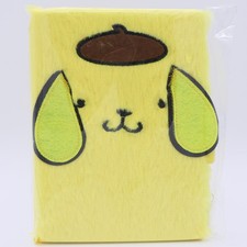 Sanrio Pompompurin Fuzzy Diary Journal w/ Lock  2 Keys 64 Lined Pages Horizon