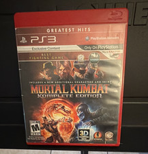 WB Games Mortal Kombat Komplete Edition Greatest Hits 3D Sony PS3 M