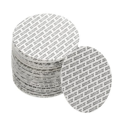 110Pack Foam Lid Liner, 82mm/3.23'' PS Foam Resistant Tamper Pressure