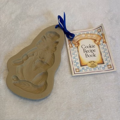 Braune Tasche Keks Kunst Ton Handwerk Form Stempel Gourmet Kitty Chef 1994 Hill Design