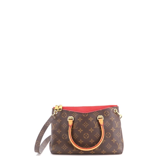 Louis Vuitton Pallas Tote Monogram Canvas with Leather BB