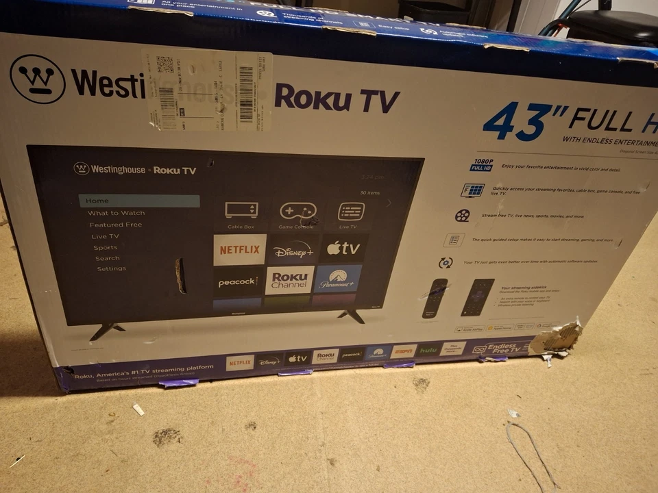 Westinghouse WR43FX2212 - 43" - LED Full HD (Smart TV) - Image 3 of 3