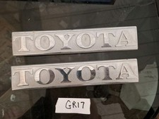 Vintage 1980s Toyota Truck Fender Emblem Set Oem Vintage 1980s Toyota Truck Fender Emblem Set Oem