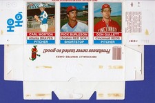 1976 Hostes HO HOs Carl Morton Rick Burleson Don Gullett Complete Box