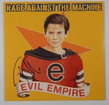 Tom Morello JSA Signed Autograph Album Record Vinyl Rage Against The Machine