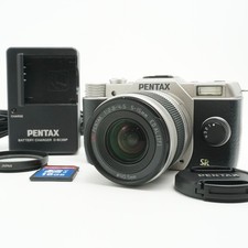 [NEUWERTIG] PENTAX Q7 Silber 12,4 MP Digitalkamera mit 5-15 mm Objektiv SC:...