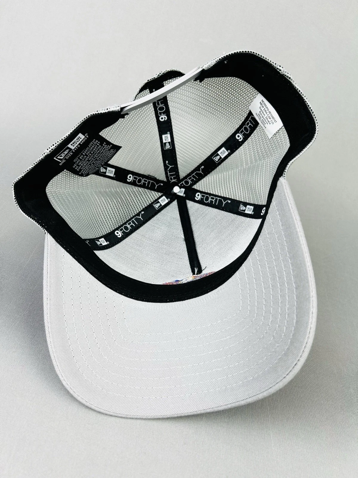 NBA All Star Game Logo New Era Grey SnapBack Adjustable Cap Trucker Hat NEW