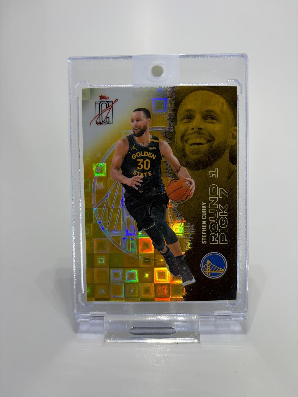 2025-26 Topps Signature Class #52 Stephen Curry Yellow Pandora
