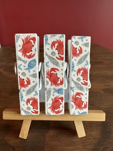 NanCBeeCreations Crab Chip Clips