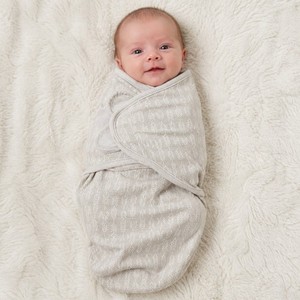 SwaddleMe Small Cotton Baby Swaddle Neutral Beige Newborn 0–3M