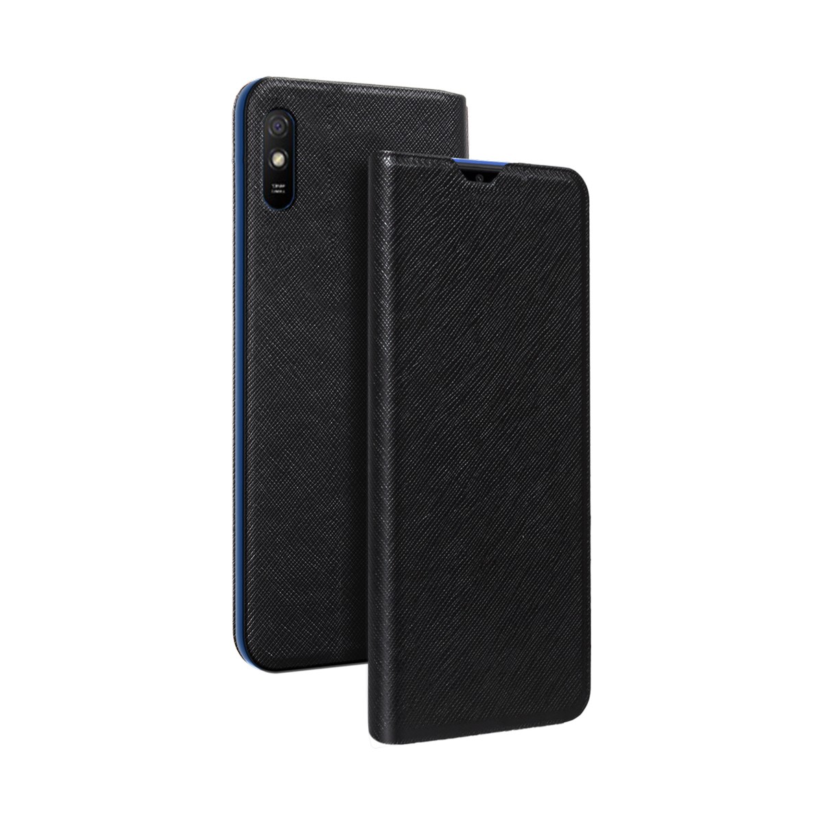 Étui Redmi 9A anti-choc avec porte-carte pour éviter les rayures