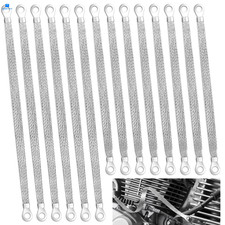 14pcs Ground Straps, 10/12 inch Engine Universal Automotive 14pcs-Sliver