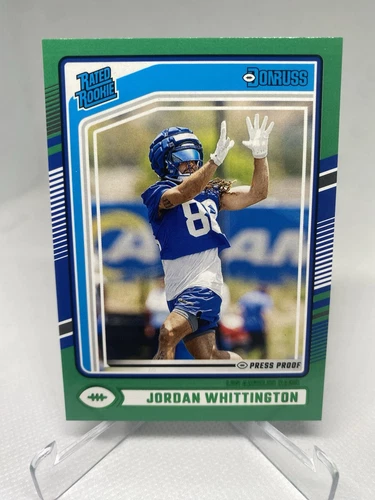 2025 Panini Jordan Whittington Base (Raw)