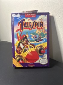 TaleSpin Disney's Tale Spin per NES Nintendo completo CIB con poster e reg. Card