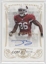 2014 Panini National Treasures Century Gold /10 Deone Bucannon #246 Auto u0u